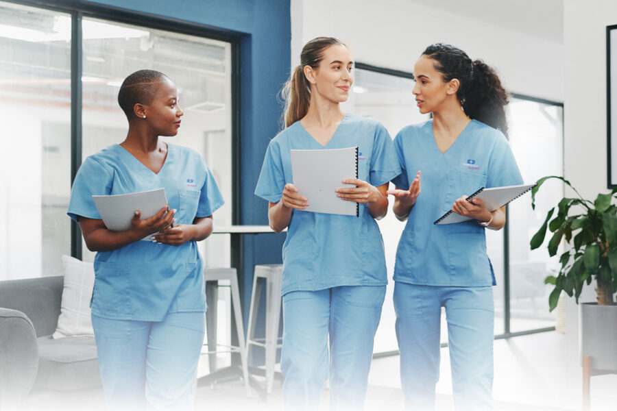Teamarbeit in der Pflege