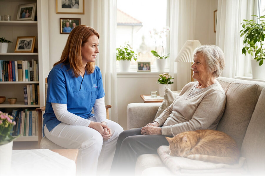 Nähe und Distanz in der Pflege